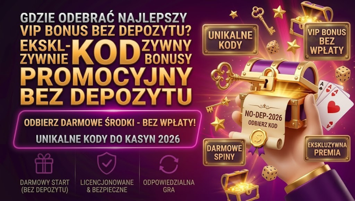 Kod promocyjny bez depozytu 2026