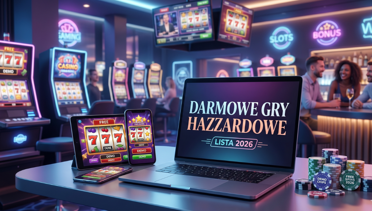 Darmowe Gry Hazardowe – Lista 2026: Gdzie Grać bez Ryzyka?