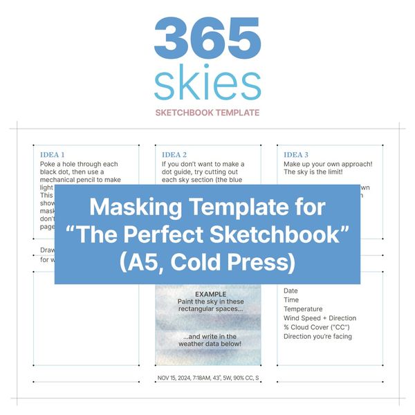 Join Me for 365 Skies in 2025 + Free Template