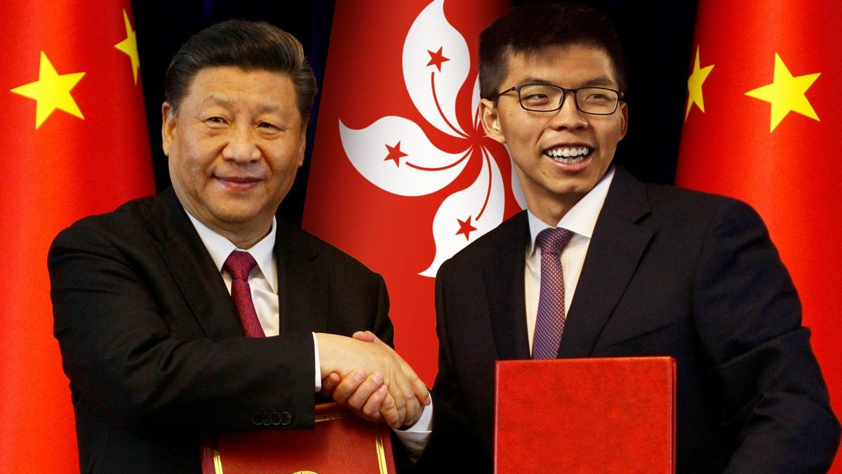 Is Joshua Wong getting a medal from Xi Jinping? Feature image