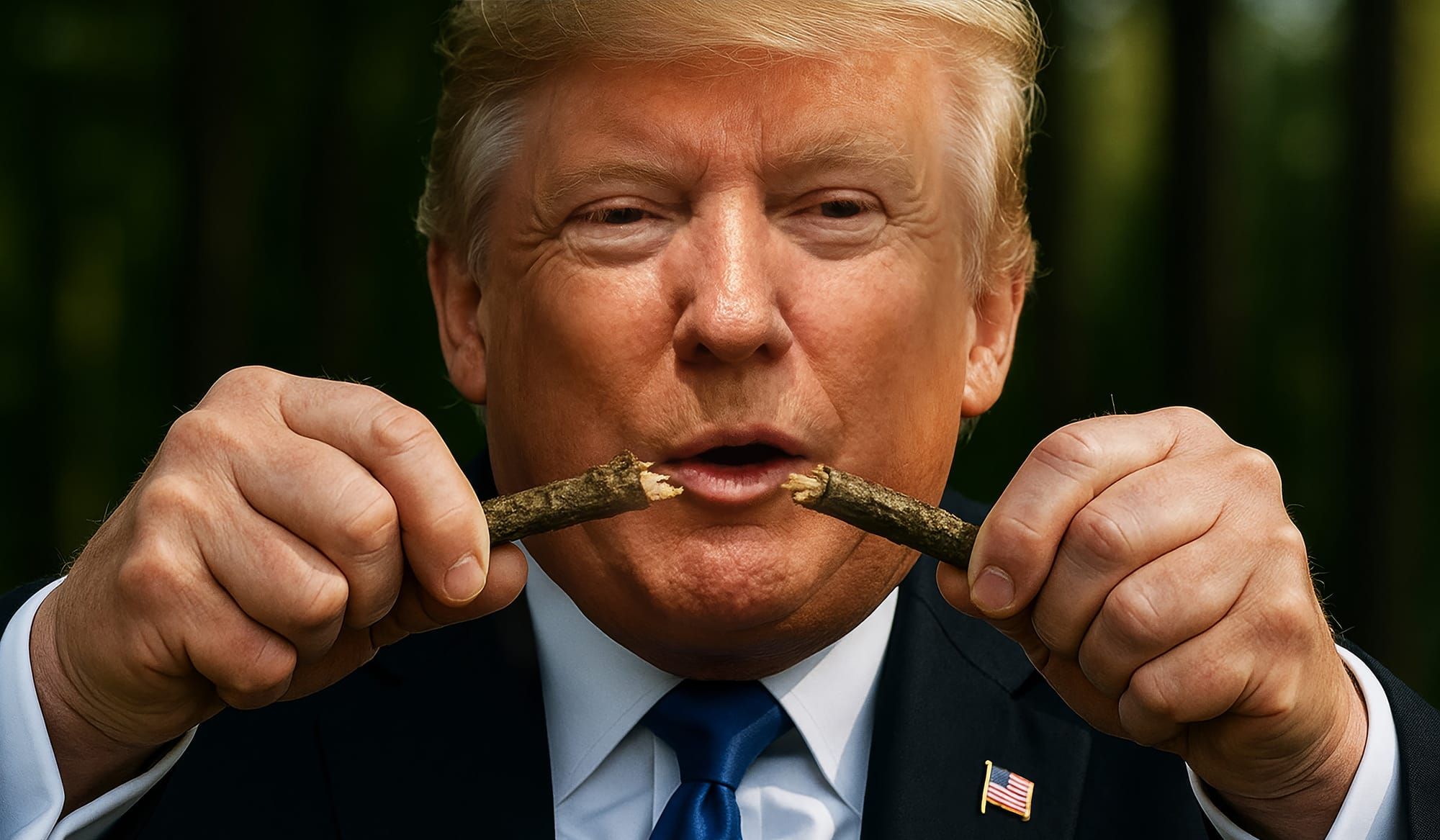 Trump snapped Europe like a twig