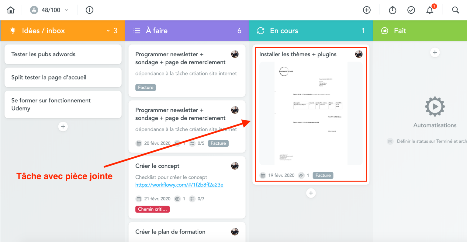 Le logiciel Meistertask pour gérer ses projets