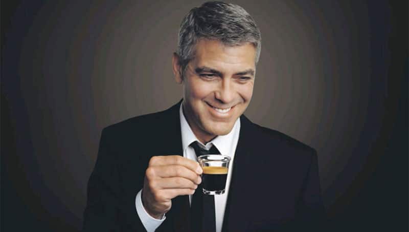 George clooney dealer de caféine