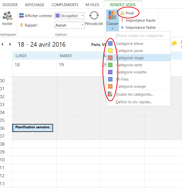 Couleur Couleur à organiser
