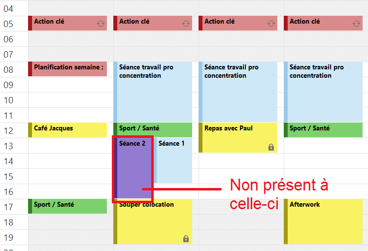 Non présent