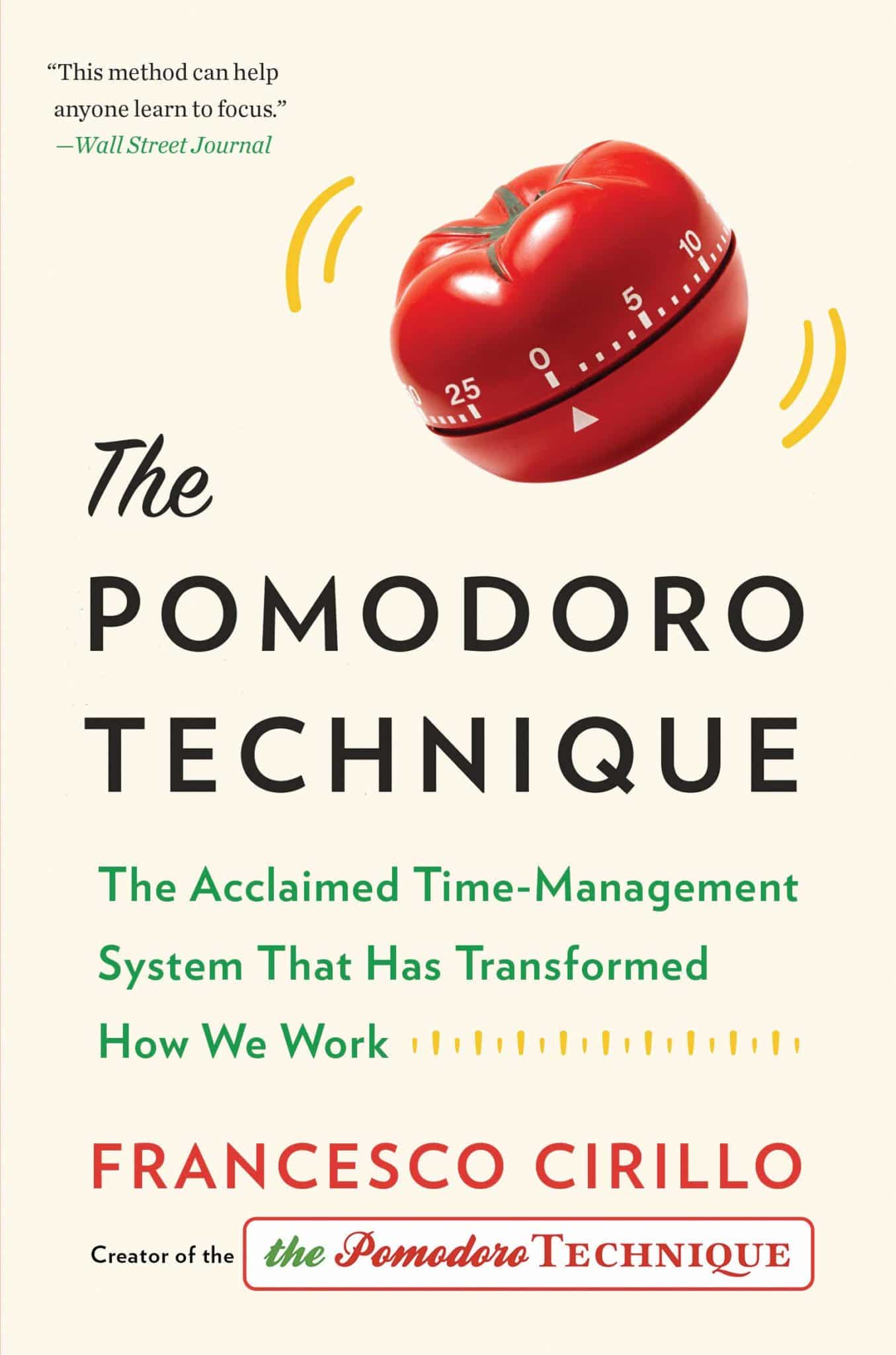 Le livre The pomodoro Technique