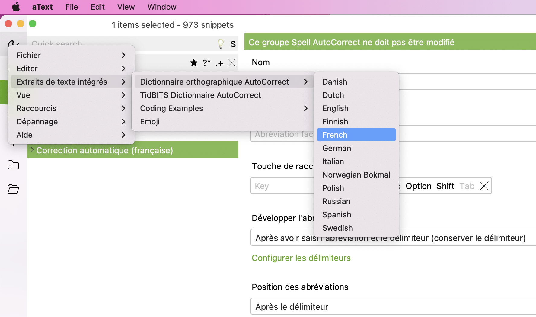 correcteur atext