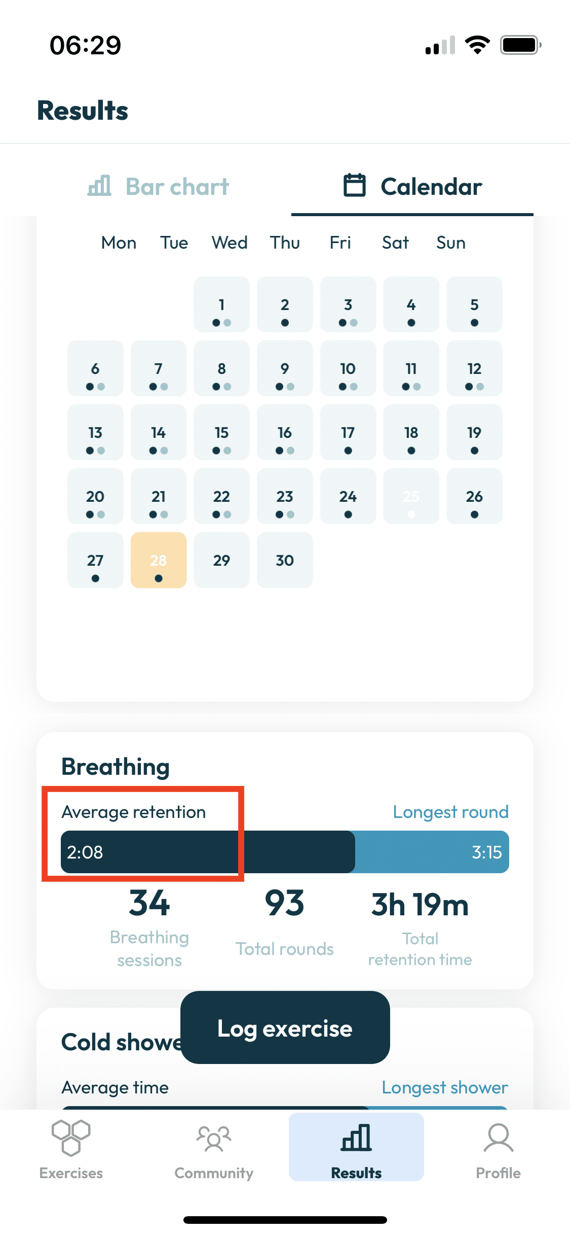 wim hof app