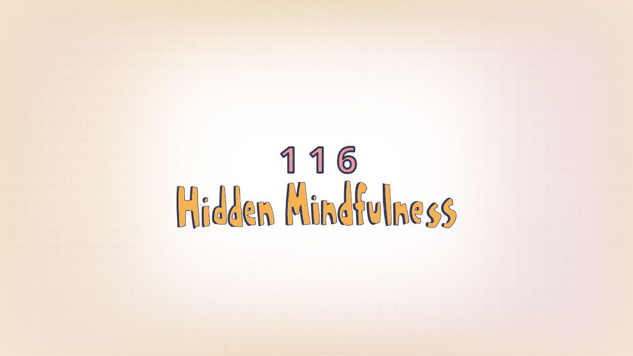 116: Hidden Mindfulness