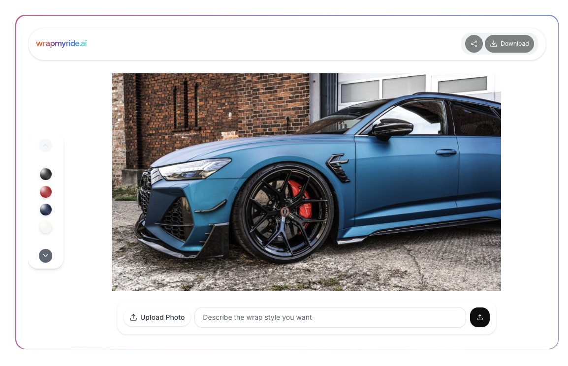 AI Car Wrap Visualization: The Technology Powering Modern Customization