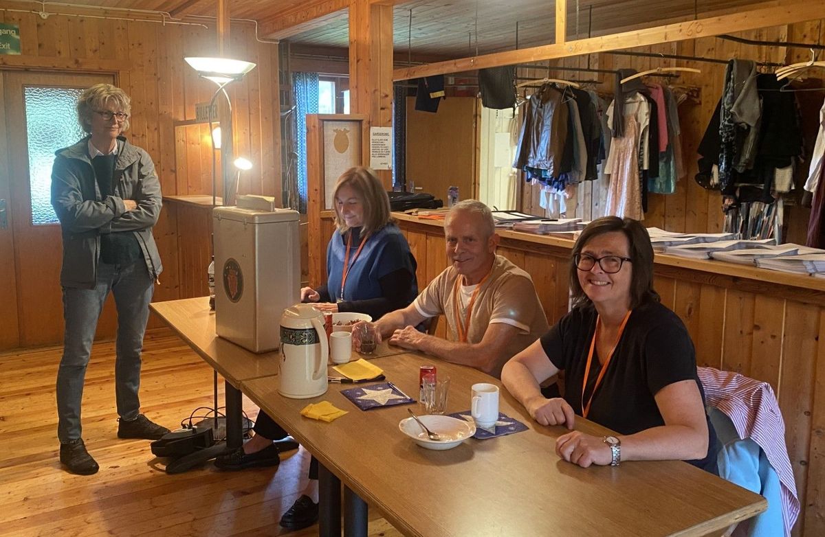 Rapport fra valglokalet