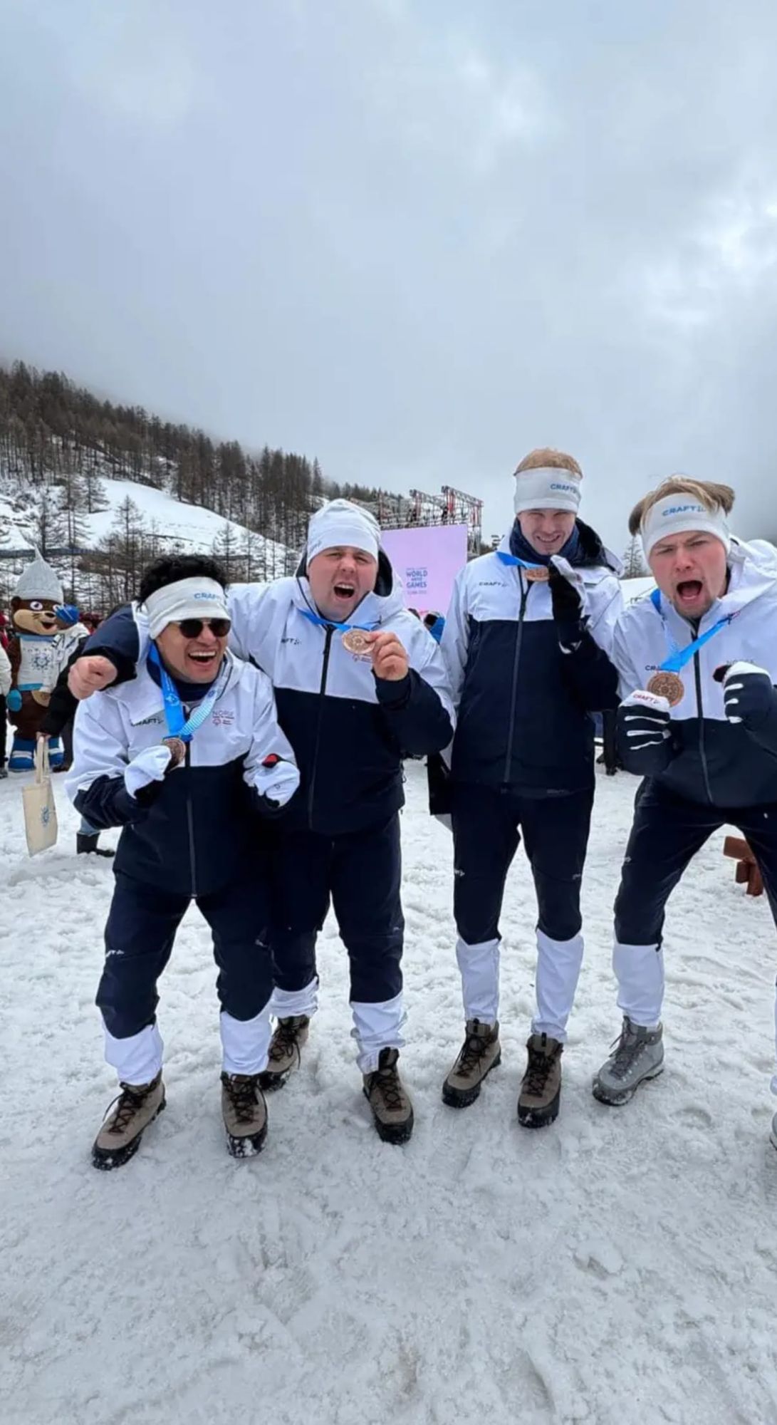 Cristian Haugland tok bronse