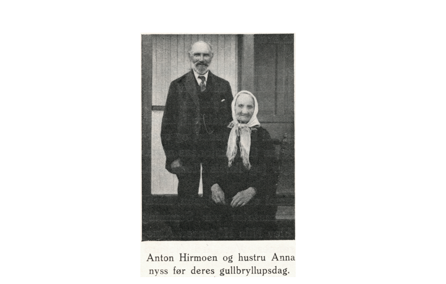 Gullbryllupsparet i Atndalen (2 av 3)