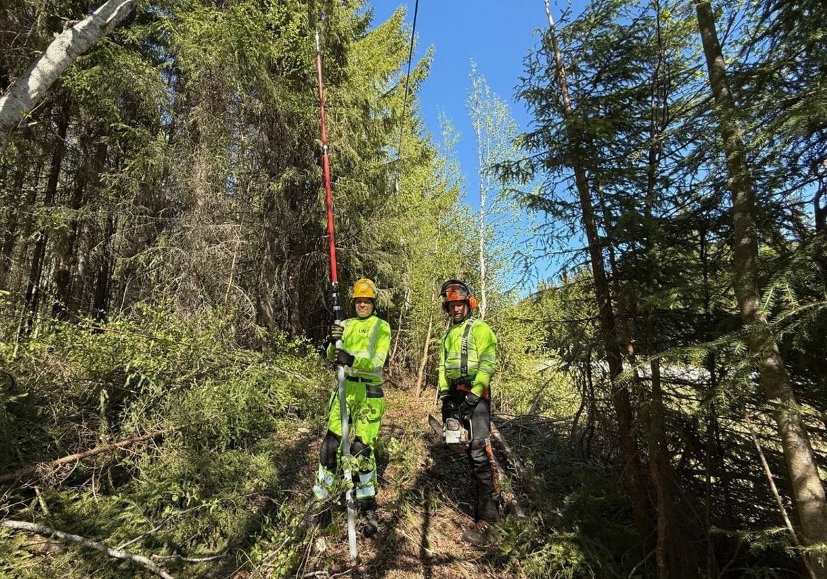 Fiberutbygginga er i gang