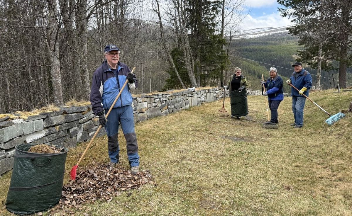 God stemning på dugnaden