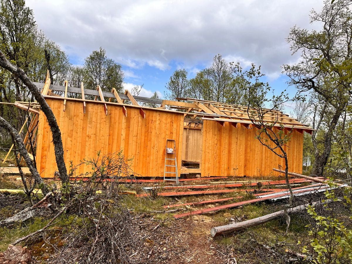 Ulovlig bygging på Finnsjøen