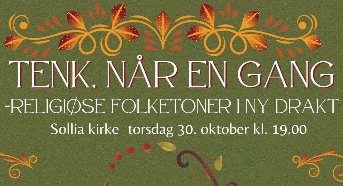 Konsert i Sollia kirke 30. oktober