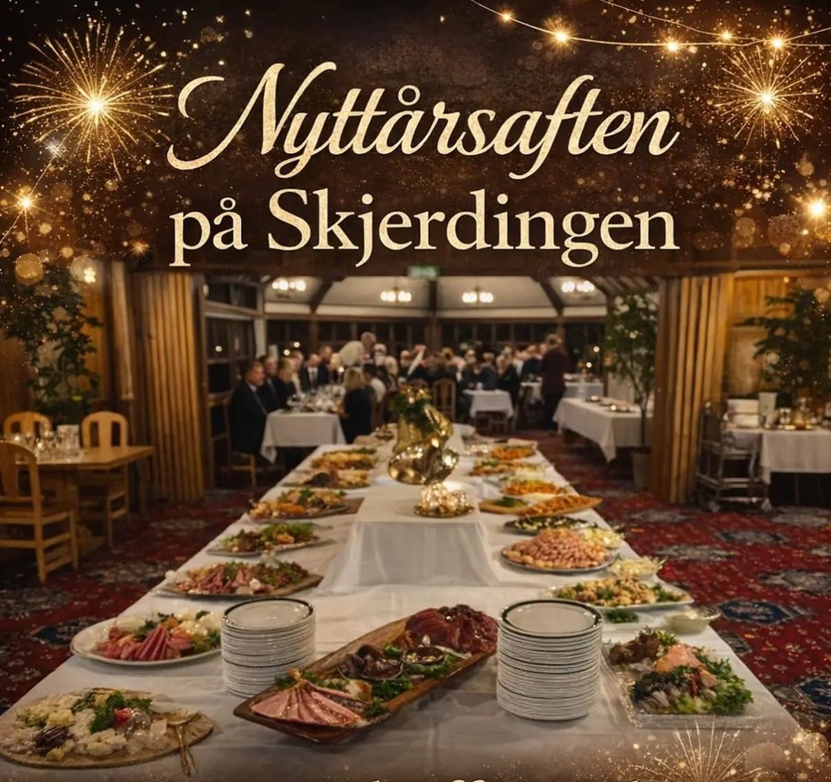 Nyttårsfeiring på Skjerdingen