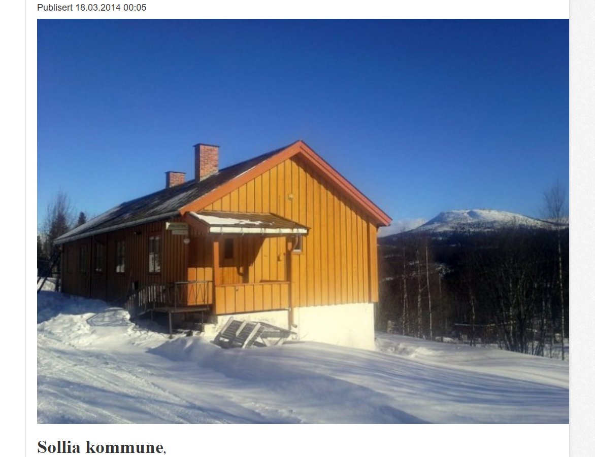 Ukas historiske artikkel: Sollia kommune