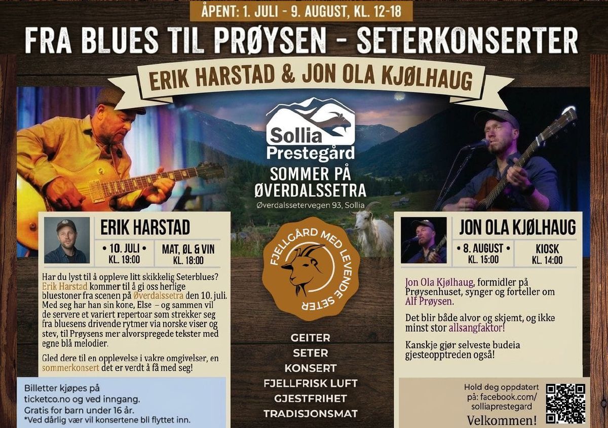 Sommeren på Øverdalssetra