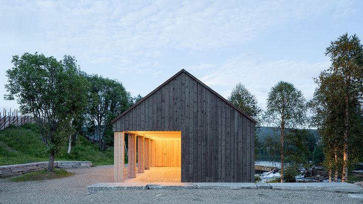 Det jobbes i Fossehuset