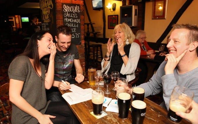 Pubquiz på Jomsborg skjærtorsdag