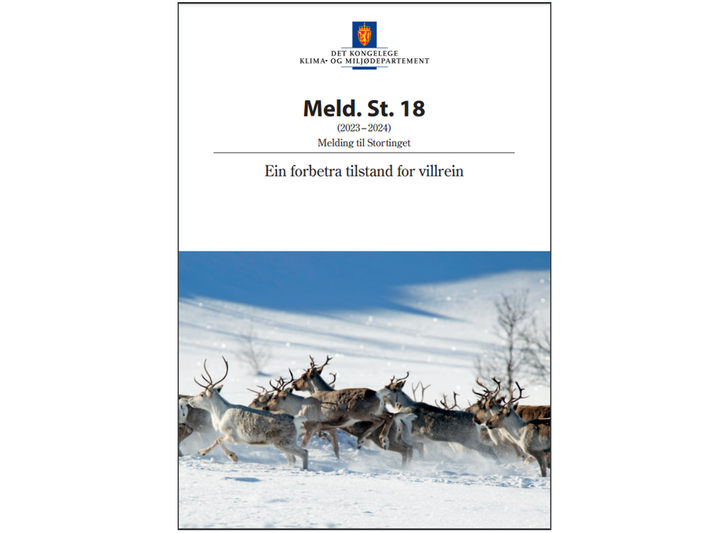 Ny stortingsmelding om villrein