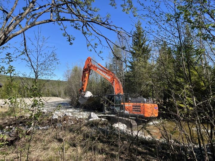 Arbeidet i Storbekken er i gang