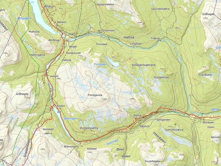 Klage på stedsnavn i Sollia