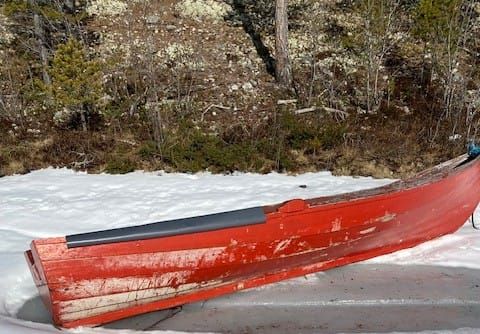 Trebåt på vidvanke