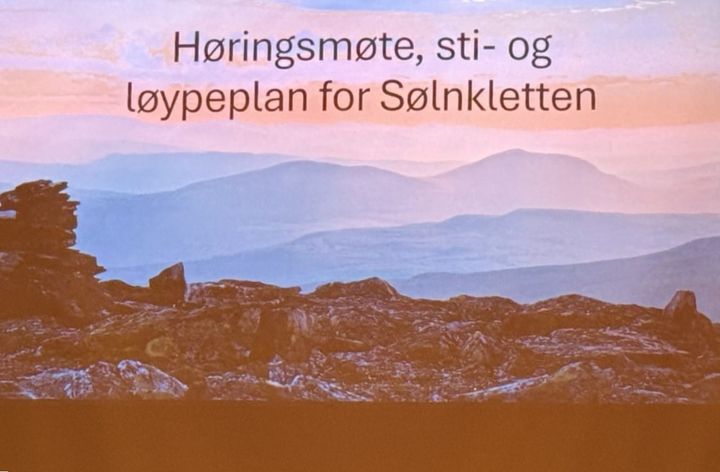 Sti- og løypeplanen er snart ferdig