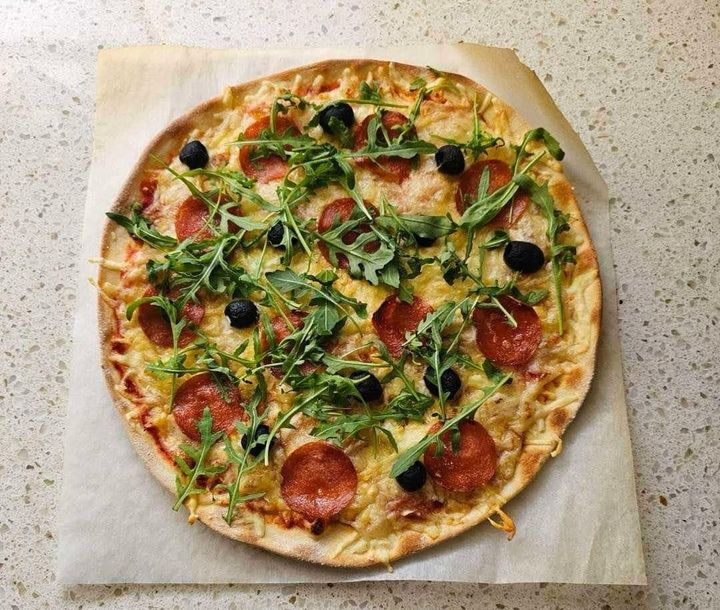 Stort oppmøte på pizzakveld