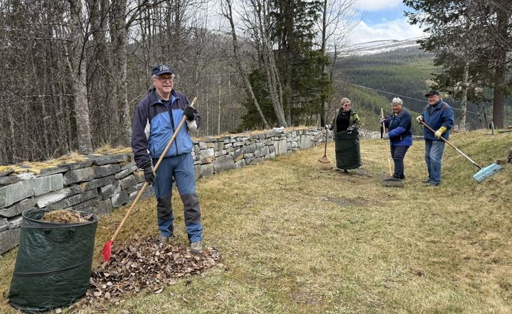 God stemning på dugnaden