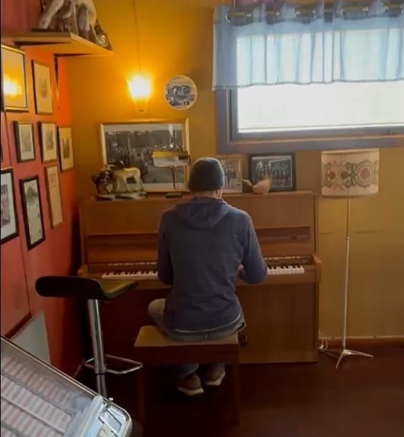 Stemningsfullt på Glopheim