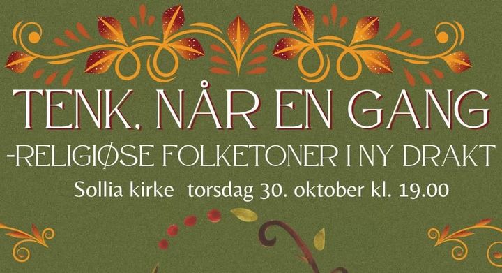 Konsert i Sollia kirke 30. oktober