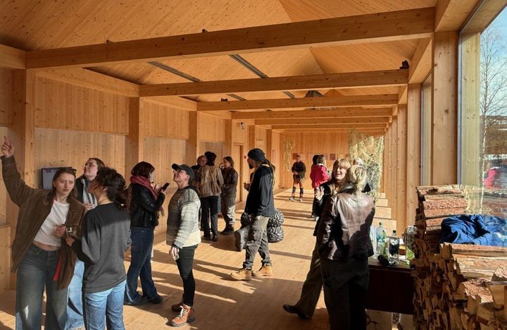 Spennende utstilling i Fossehuset