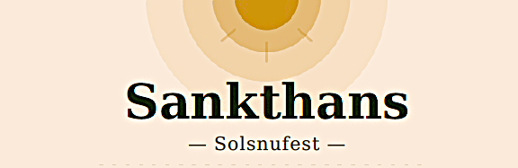 Sankthansfeiring søndag 21. juni