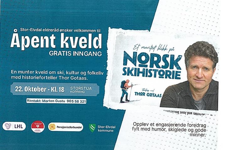 Thor Gotaas kommer til Koppang