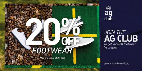 AG Club Offer! 20% OFF Selected Spikeless Footwear