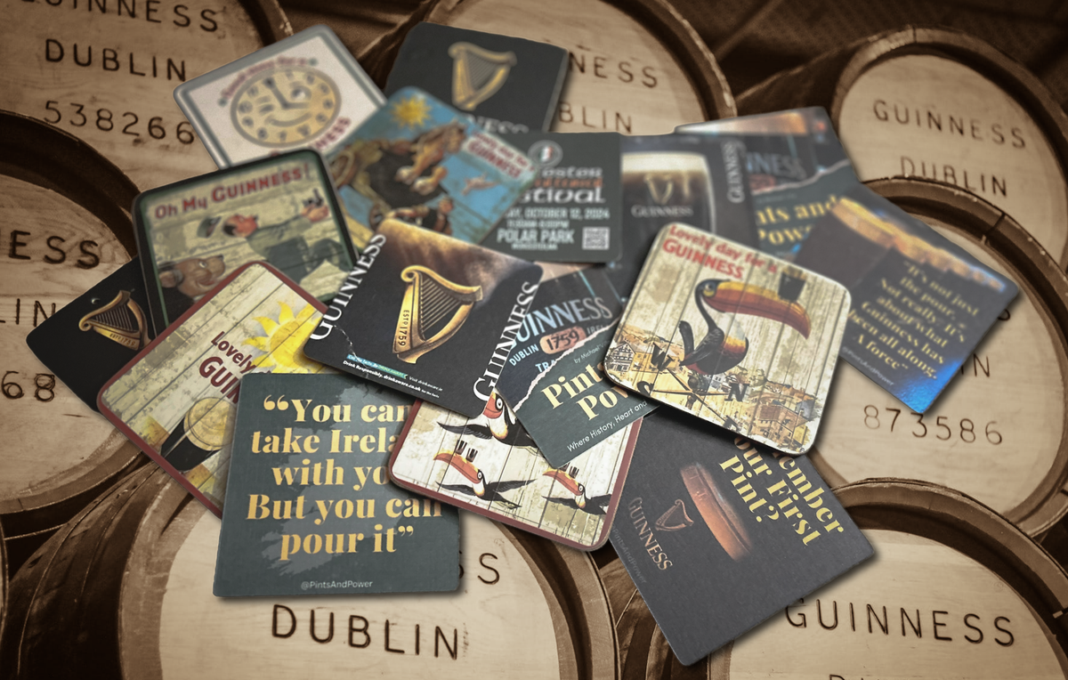 In Defense of the Coaster: Guinness, Irish Pubs, and the Art of the Beermat