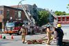 Photos: un incendie majeur sur l'avenue Laurier