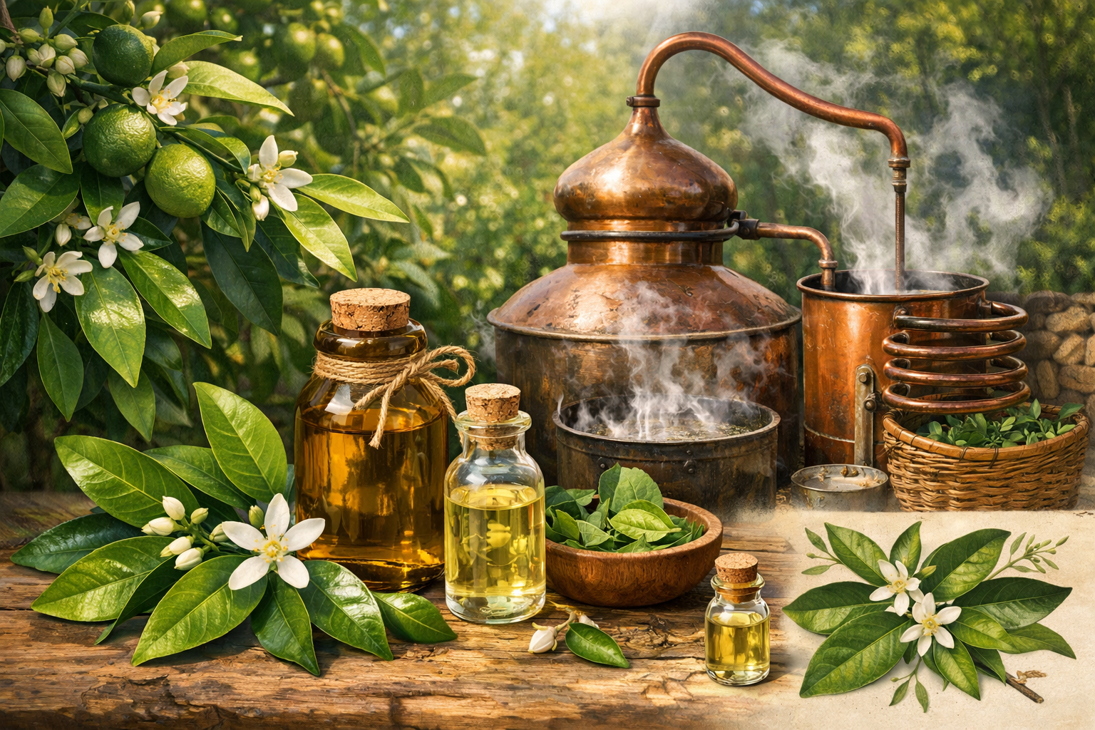 Petitgrain as a Natural Flavoring: A Comprehensive Technical Guide