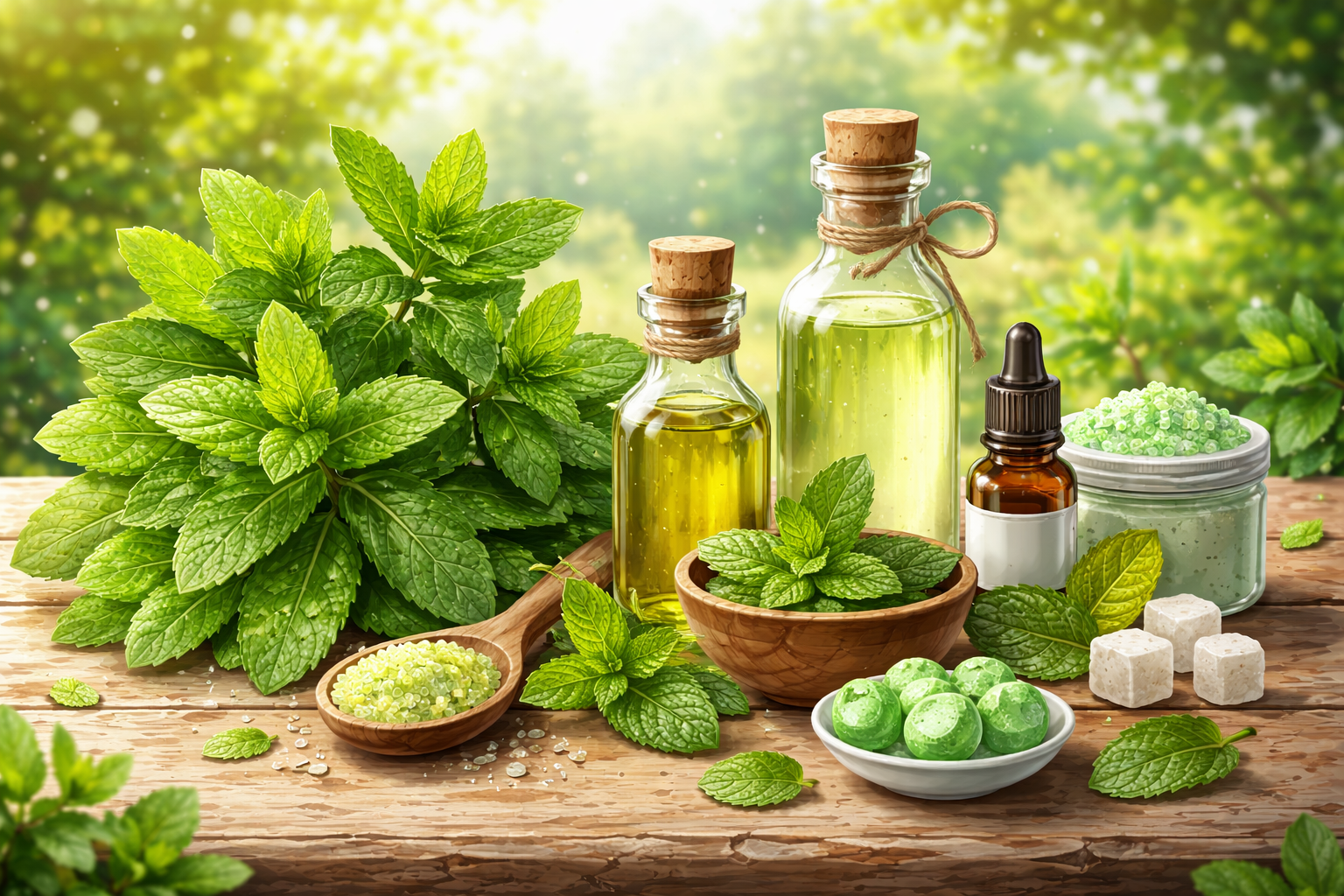 Spearmint as a Natural Flavoring: A Comprehensive Technical Guide