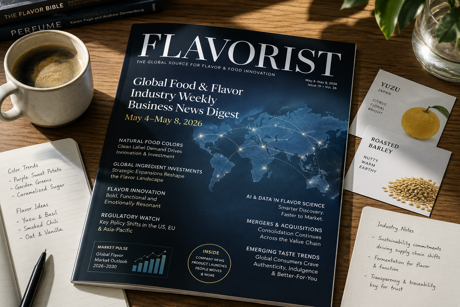 Global Food & Flavor Industry Weekly Business News Digest (May 4 – May 8, 2026)