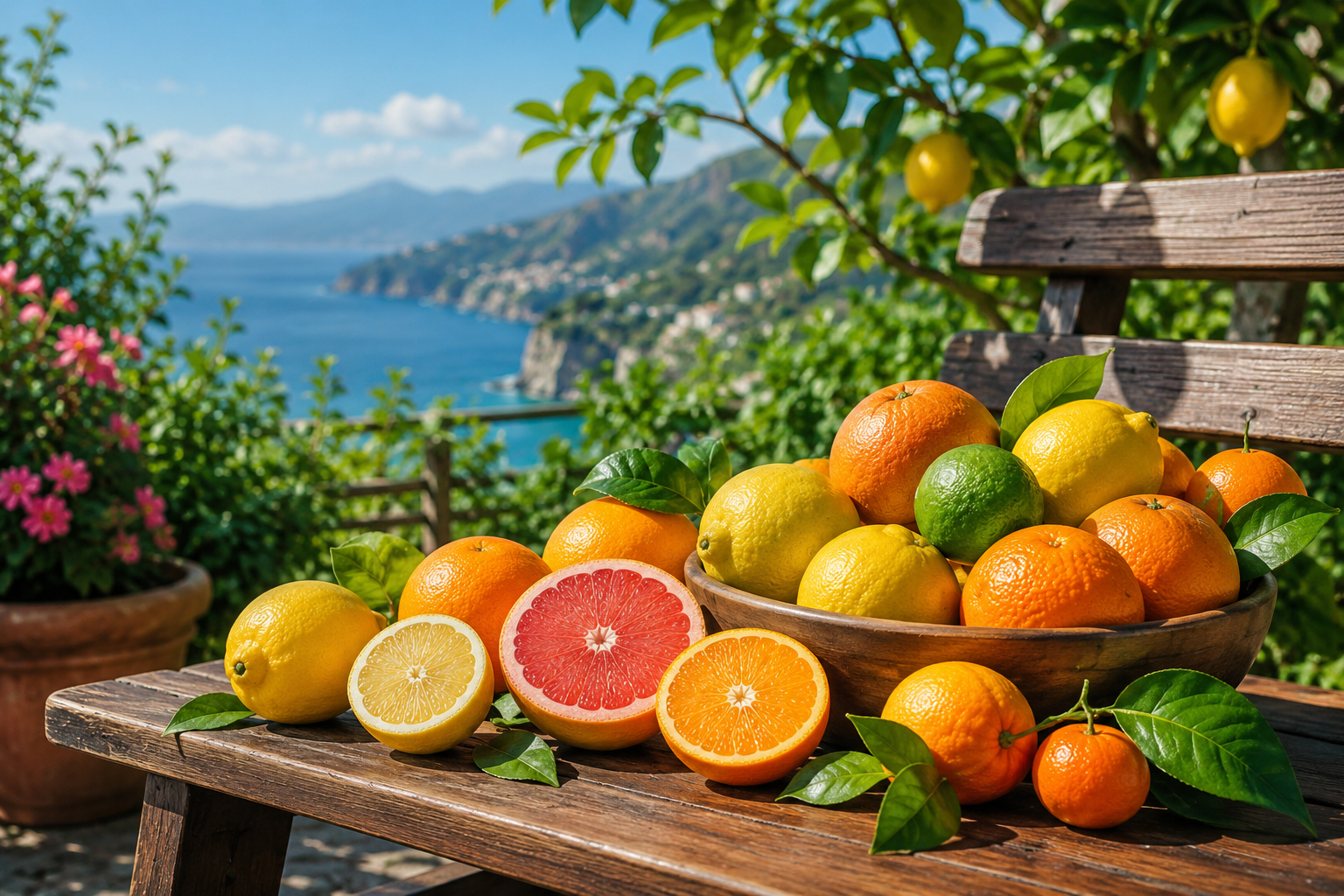 Compounds useful for citrus flavors