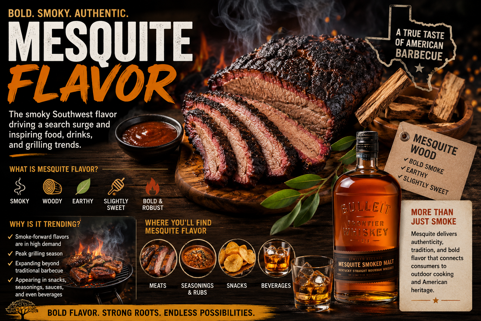 Mesquite Flavor Surges in Search Interest: Why Consumers and the Food Industry Are Rediscovering America’s Boldest Smoke Flavor