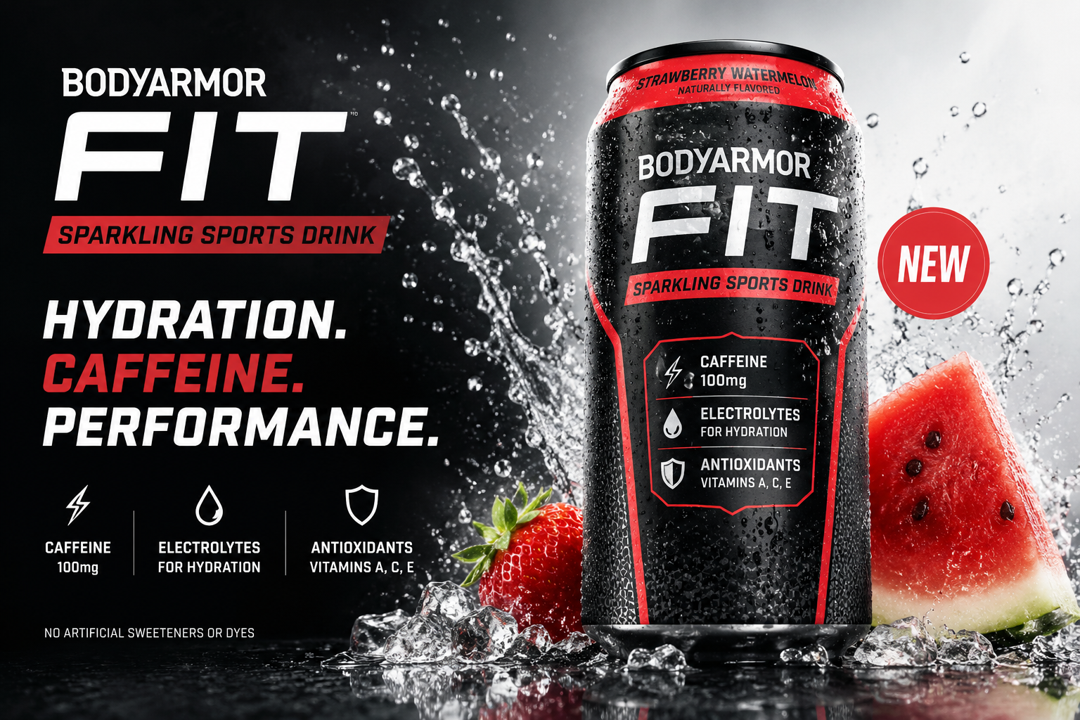 Coca-Cola’s Bodyarmor Shakes Up Hydration Market with Launch of “Bodyarmor Fit”: A Sparking Sports Drink with Caffeine & Electrolytes