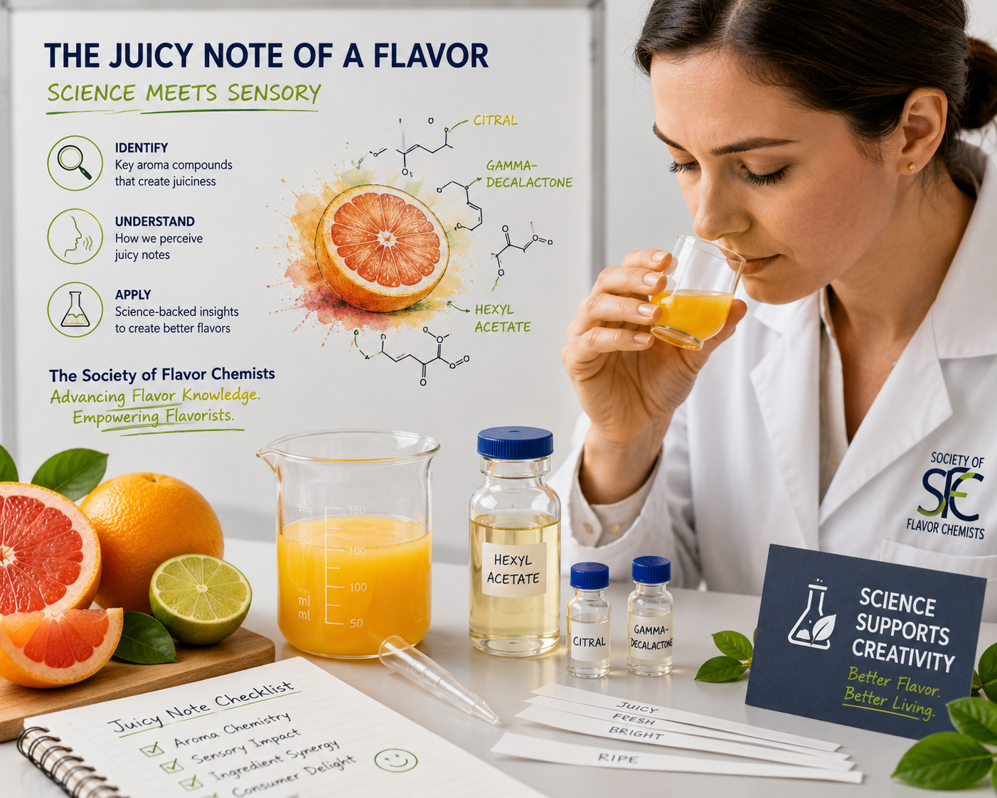 Noteworthy: Juicy Note of a Flavor: What the Society of Flavor Chemists Wants Flavorists to Know