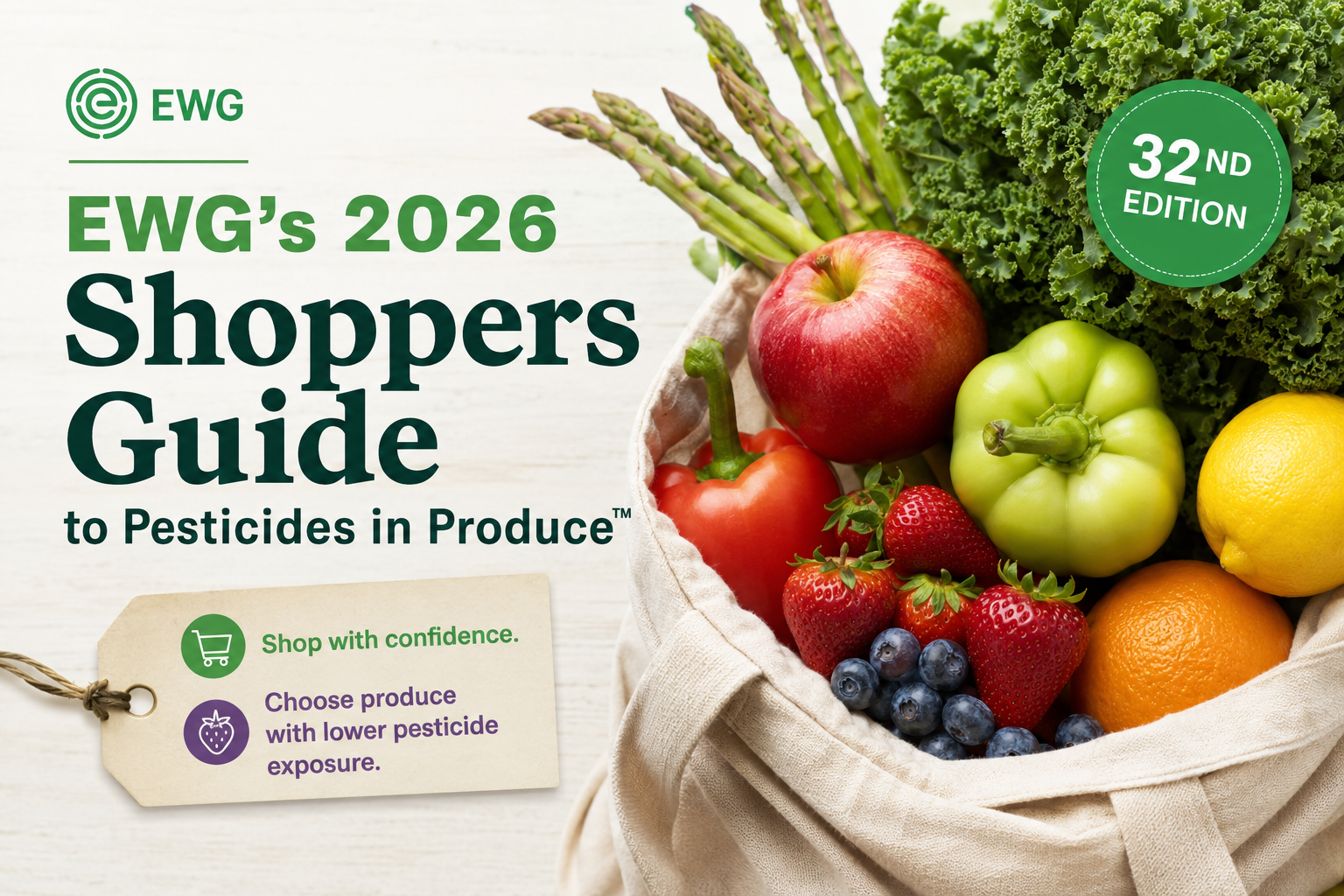 EWG's 2026 Shopper's Guide to Pesticides in Produce