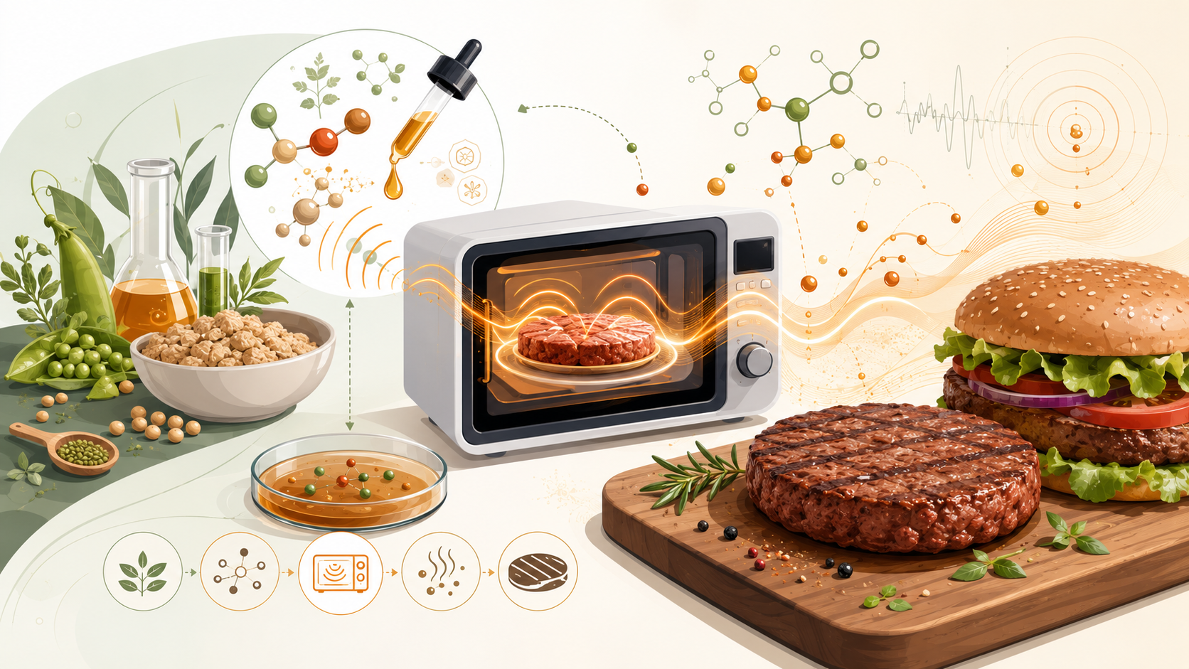 Patent Watch: Microwave-Triggered Flavor Enhancement Method for Plant-Based Meat